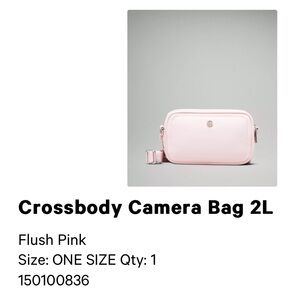 Lululemon Crossbody Camera Bag 2L